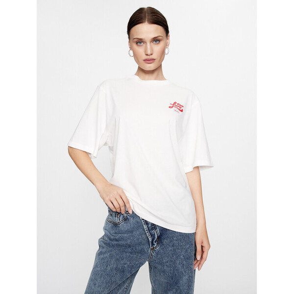 Hugo T-Shirt Dalonia 50502310 Biały Relaxed Fit