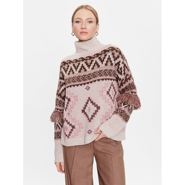 Weekend Max Mara Sweter Shermo 53662523 Beżowy Relaxed Fit