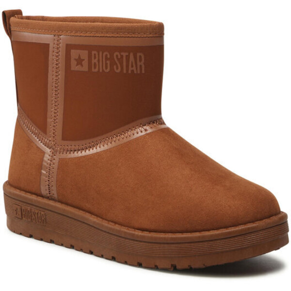 Big Star Shoes Botki KK274612 Brązowy