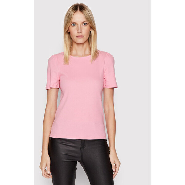 Vero Moda T-Shirt Natasha 10264993 Różowy Regular Fit