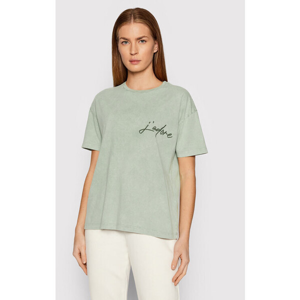 Vero Moda T-Shirt Forever 10264948 Zielony Regular Fit
