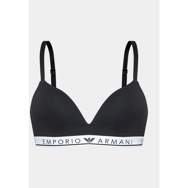 Emporio Armani Underwear Biustonosz bezfiszbinowy 164410 3F227 00020 Czarny