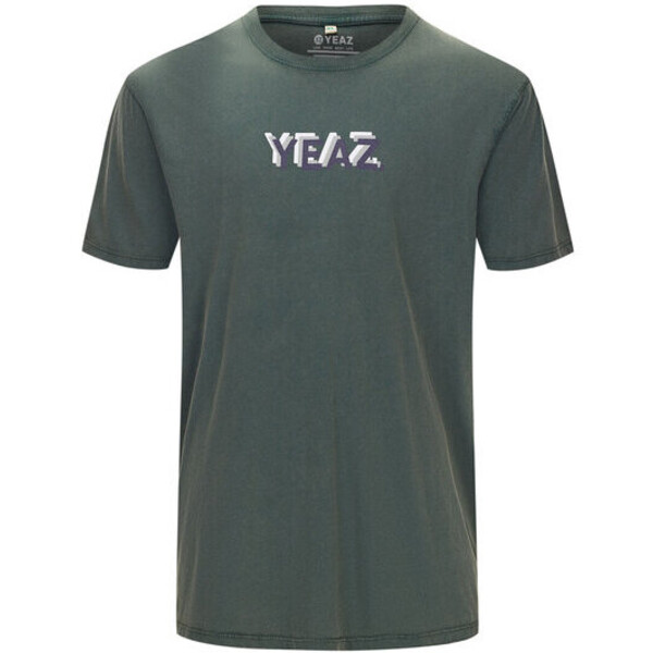 Yeaz T-Shirt CHAWLAY Zielony Loose Fit