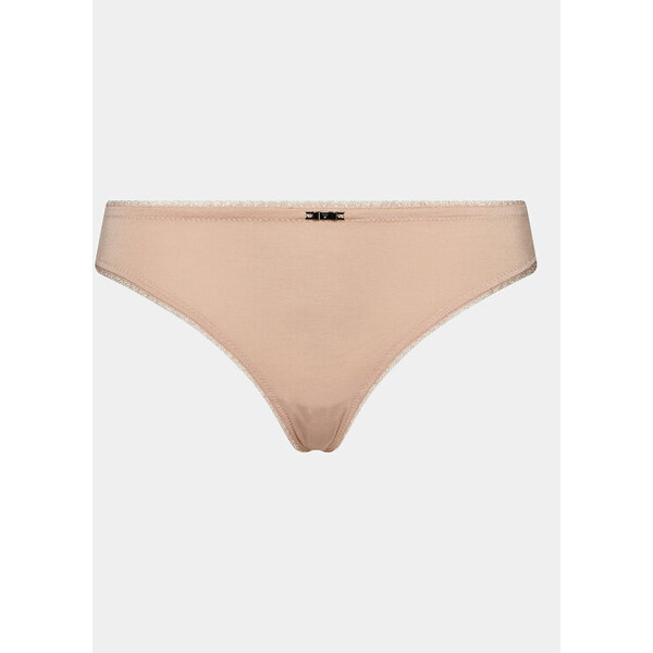 Emporio Armani Underwear Figi brazylijskie 162948 3F221 03050 Beżowy