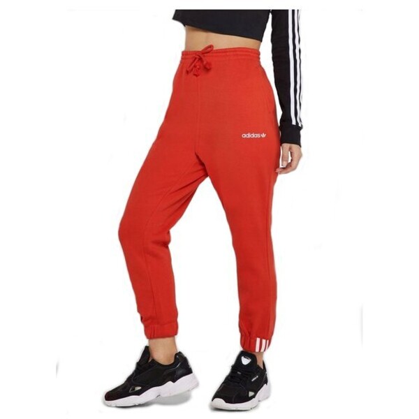 adidas Originals Spodnie dresowe COEEZE PANT Czerwony Regular Fit