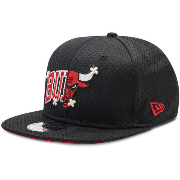 New Era Czapka z daszkiem Chicago Bulls Nba Half Stitch Otc 9Fifty 60288548 Czarny