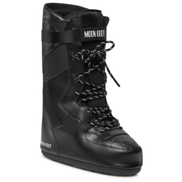 Moon Boot Śniegowce Sneaker High 14028300001 Czarny