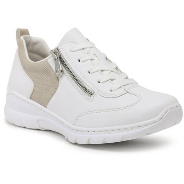 Rieker Sneakersy L3221-80 Biały