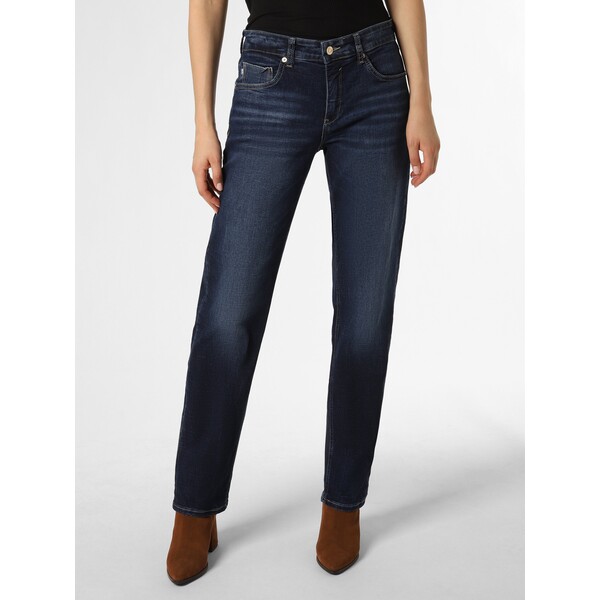 MAC Damskie spodnie jeansowe 666441-0001