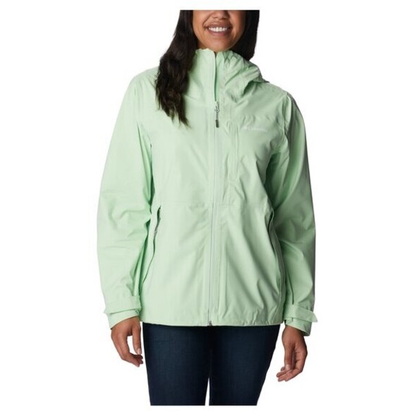 Kurtka outdoor Columbia Ampli-Dry Waterproof Shell Jacket Zielony Regular Fit