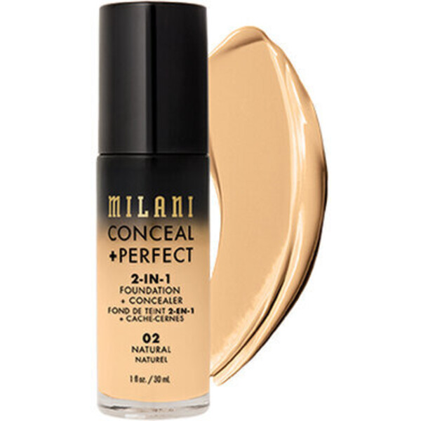 MILANI Conceal + Perfect 2-in-1 Foundation + Concealer Podkład 02 Natural