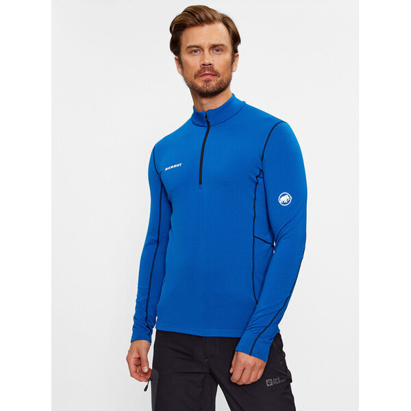 Mammut Bluza techniczna Aenergy ML Half Zip Pull 1016-01100-50381-113 Granatowy Regular Fit