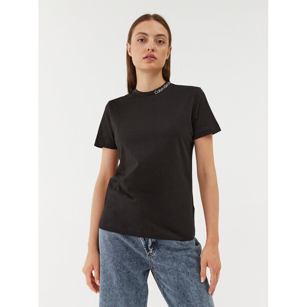 Calvin Klein Jeans T-Shirt J20J222015 Czarny Regular Fit