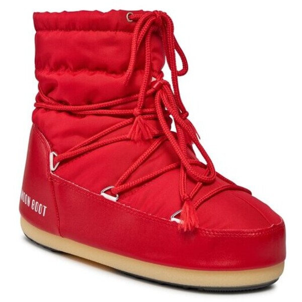 Moon Boot Śniegowce Light Low Nylon 14600100003 D Czerwony
