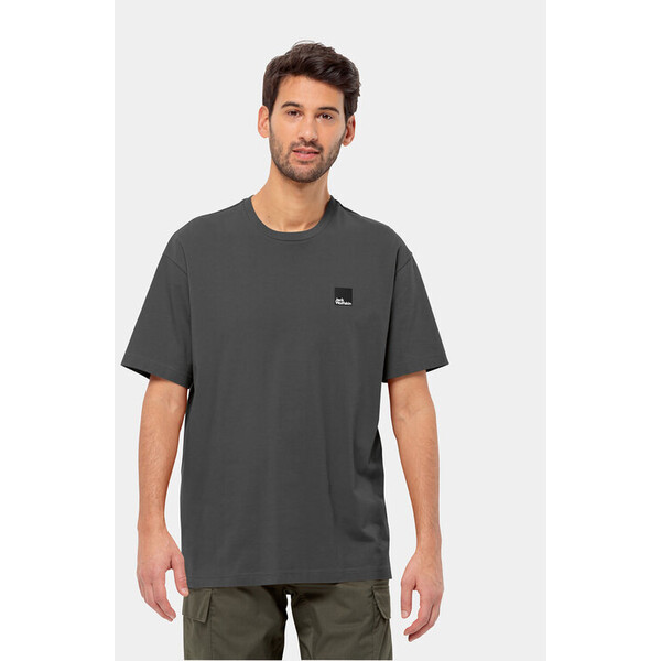 Jack Wolfskin T-Shirt Eschenheimer T 1809092 Czarny Regular Fit