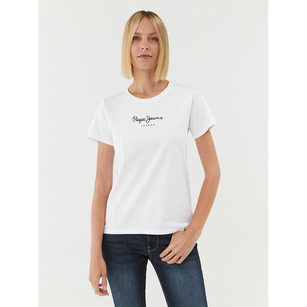 Pepe Jeans T-Shirt Wendys PL505710 Biały Regular Fit