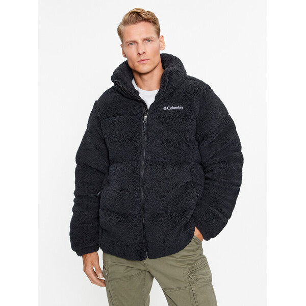 Columbia Kurtka puchowa Puffect™ Sherpa Jacket Czarny Regular Fit