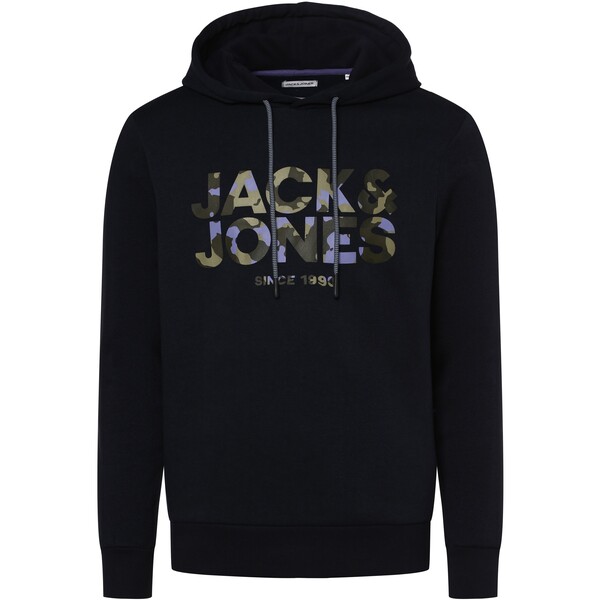 Jack & Jones Męska bluza z kapturem – JJJames 638042-0002