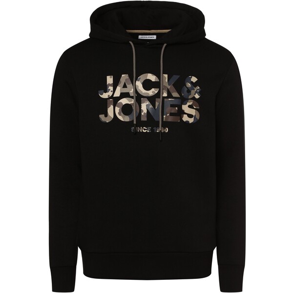 Jack & Jones Męska bluza z kapturem – JJJames 638042-0001