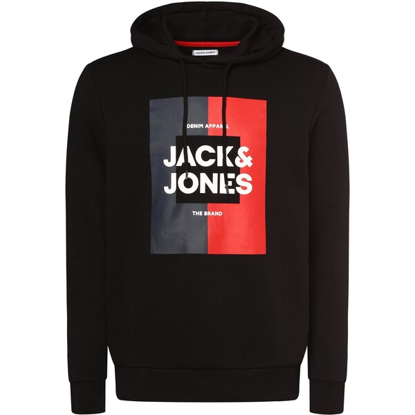 Jack & Jones Męska bluza z kapturem – JJOscar 638041-0001