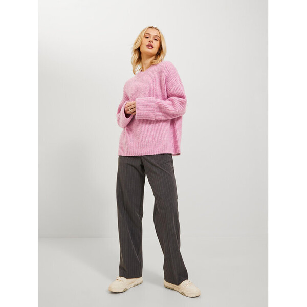 JJXX Sweter 12245453 Różowy Relaxed Fit