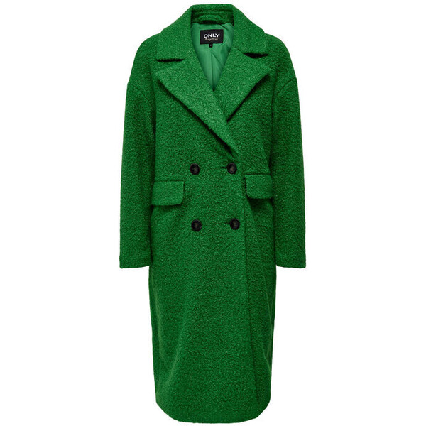 ONLY Płaszcz przejściowy 15293695 Zielony Regular Fit