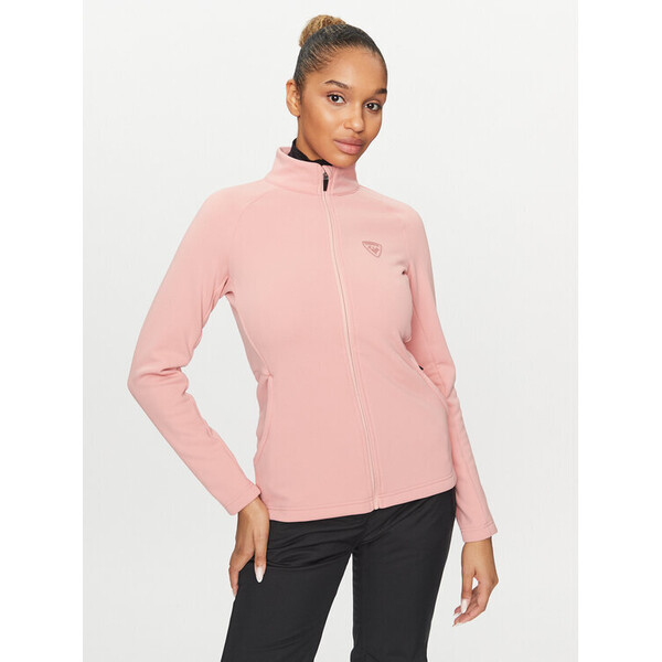 Rossignol Bluza W Classique Clim RLMWL05 Różowy Regular Fit