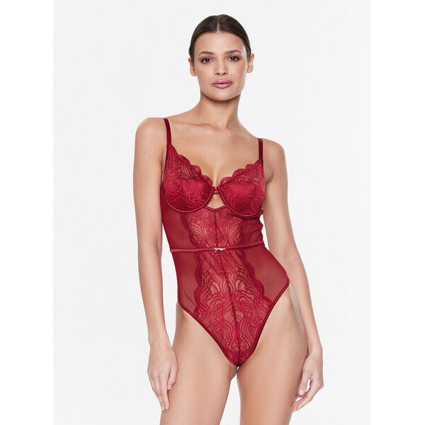 Guess Body Elenora O3RM01 KBMF0 Bordowy