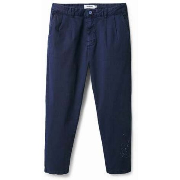 Desigual Elastyczne spodnie chinosy 22SMPW095000