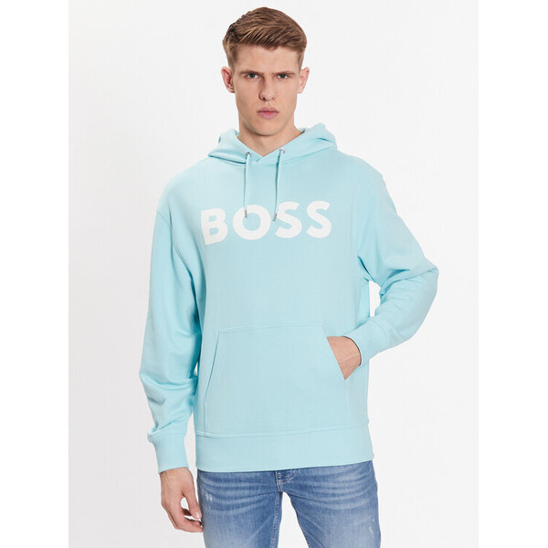 Boss Bluza 50487134 Niebieski Regular Fit