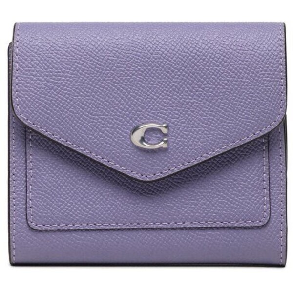 Coach Mały Portfel Damski C2328 Fioletowy