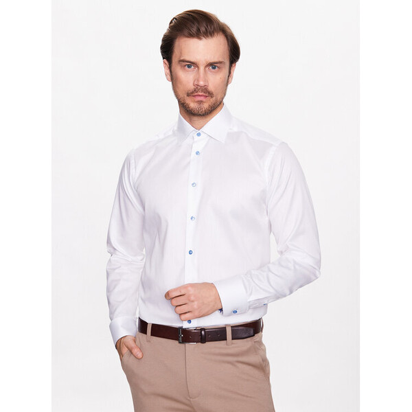 Eton Koszula 100004298 Biały Slim Fit