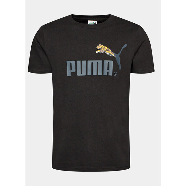 Puma T-Shirt Classics No.1 Logo Celebration 622182 Czarny Regular Fit