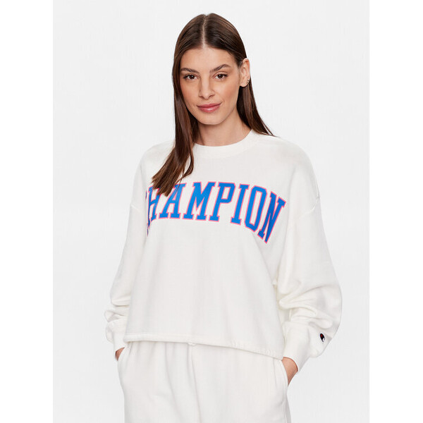 Champion Bluza 116082 Biały Relaxed Fit