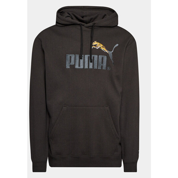 Puma Bluza Classics No.1 Logo Celebration 622671 Czarny Regular Fit
