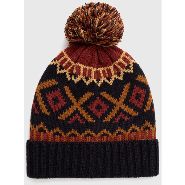 Medicine Czapka męska beanie z pomponem kolor multicolor