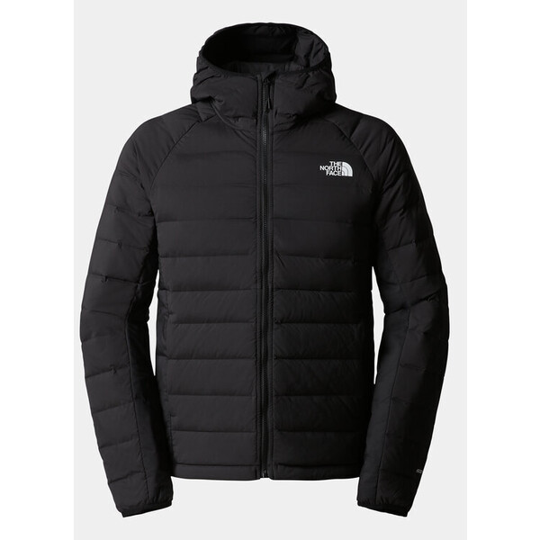 The North Face Kurtka puchowa M Belleview Stretch Down HoodieNF0A7UJEJK31 Czarny Regular Fit