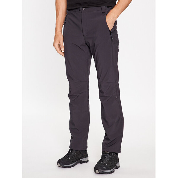 CMP Spodnie outdoor A01487-N Szary Regular Fit