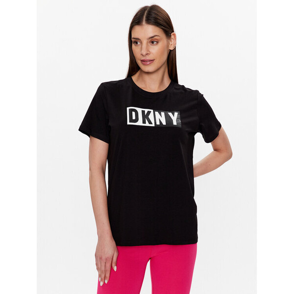 DKNY Sport T-Shirt DP2T5894 Czarny Classic Fit