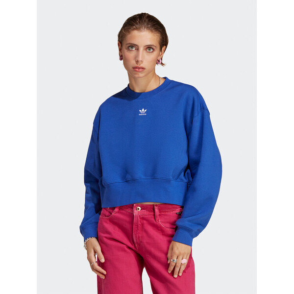 adidas Bluza Adicolor Essentials Crew Sweatshirt IA6501 Niebieski Relaxed Fit