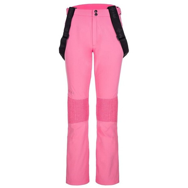 KILPI Spodnie narciarskie DIONE-W Różowy Slim Fit
