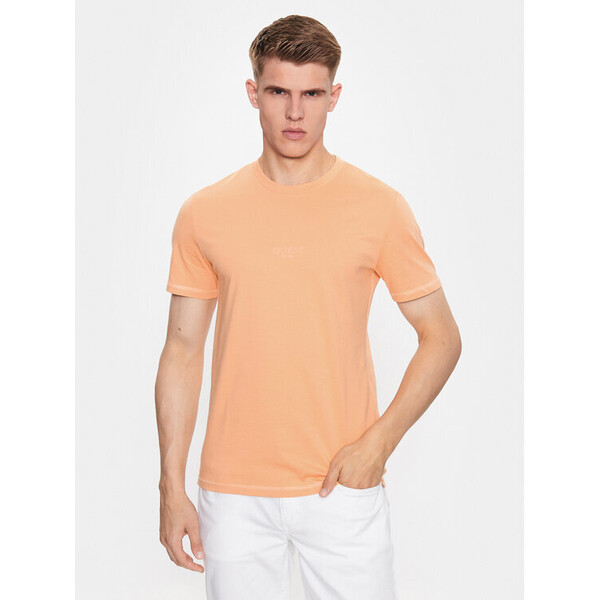 Guess T-Shirt M2YI72 I3Z14 Pomarańczowy Regular Fit