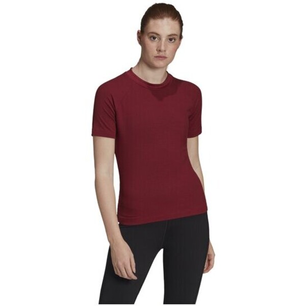 adidas T-Shirt KARLIE KLOSS TEE Czerwony Regular Fit
