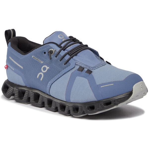On Sneakersy Cloud 5 Waterproof 5998142 Niebieski