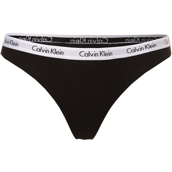 Calvin Klein Stringi damskie, 3 szt. w opakowaniu 672381-0001