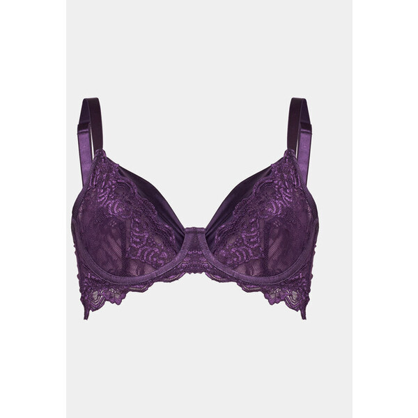 Hunkemöller Biustonosz braletka Sienna Uf 200091 Granatowy