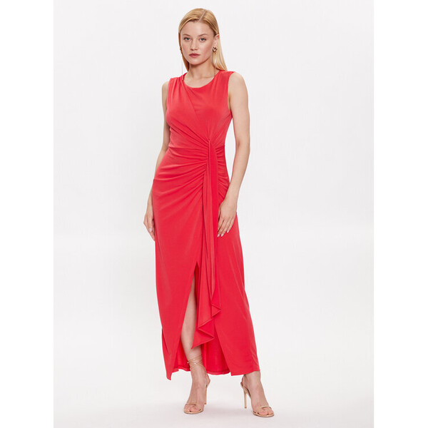 Rinascimento Sukienka wieczorowa CFC0114288003 Czerwony Regular Fit