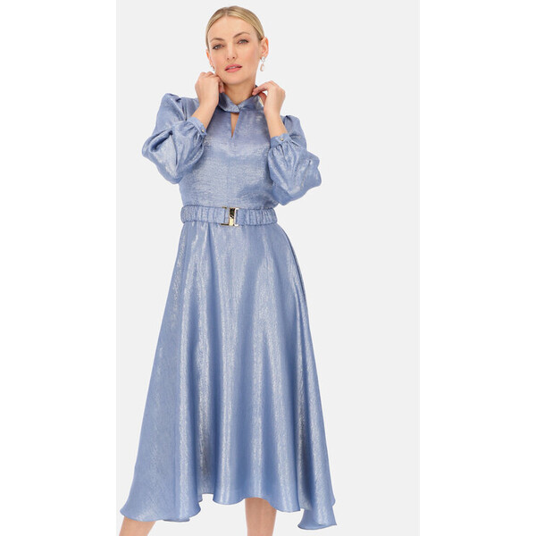 L’AF Sukienka wieczorowa Sejla Niebieski Regular Fit