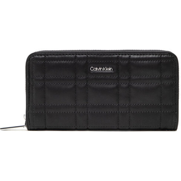 Calvin Klein Duży Portfel Damski Ck Touch Z/A Wallet Lg K60K609597 Czarny