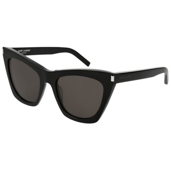 Yves Saint Laurent Okulary przeciwsłoneczne SL 214 KATE 001 Czarny